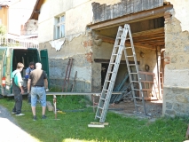 Usazování nových vrat 01